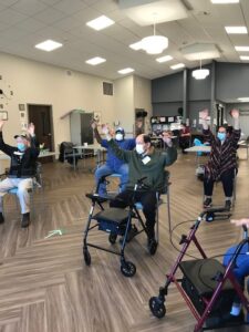 Participants in the daycenter